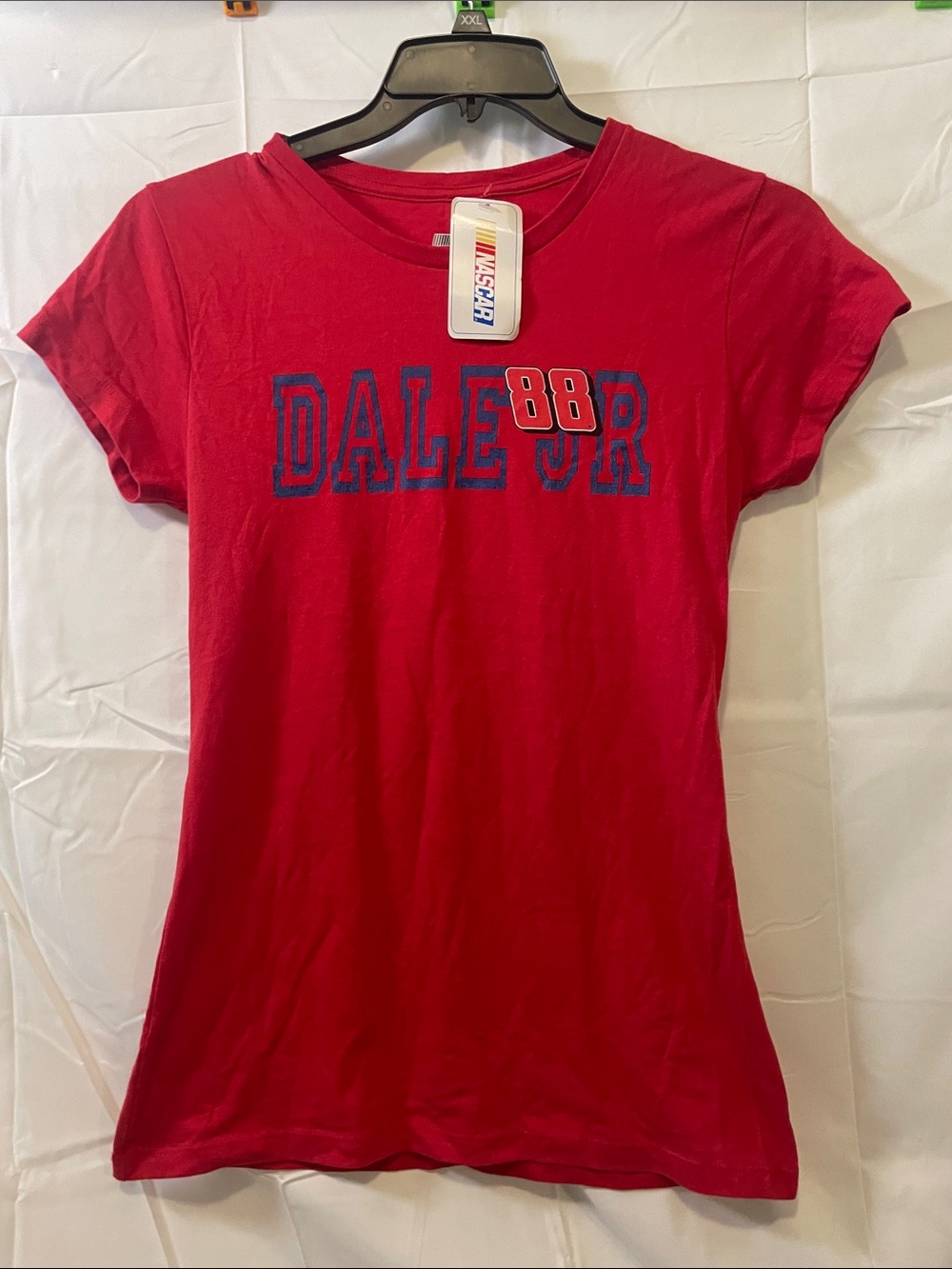 Nascar Red Dale Jr. 88 Graphic Tee for Women